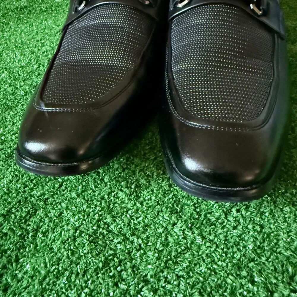 Amalfi Men's Black Slip-On Loafers